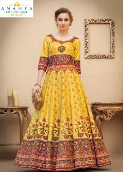 Charming Yellow color Banarasi Silk Designer Lehenga