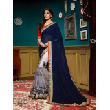 Half And Half Sarees