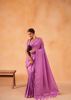 Pink Art Silk Zari Kanjivaram Sarees AF230638