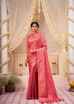 Red Art Silk Zari Kanjivaram Sarees AF230669