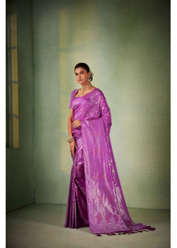 Purple Art Silk Zari Kanjivaram Sarees AF230682